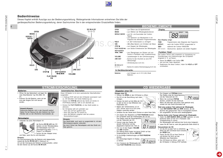 GrundigKCDP66 维修电路图、原理图.pdf_第3页