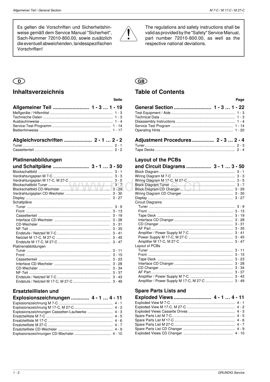 GrundigM7CM17CM27CServiceManual(2) 维修电路图、原理图.pdf_第2页