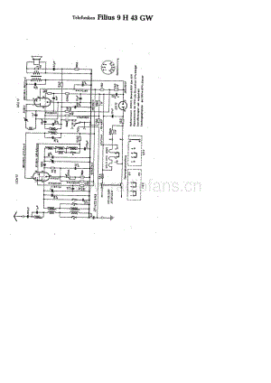 TelefunkenFilius9H43GW维修电路图、原理图.pdf