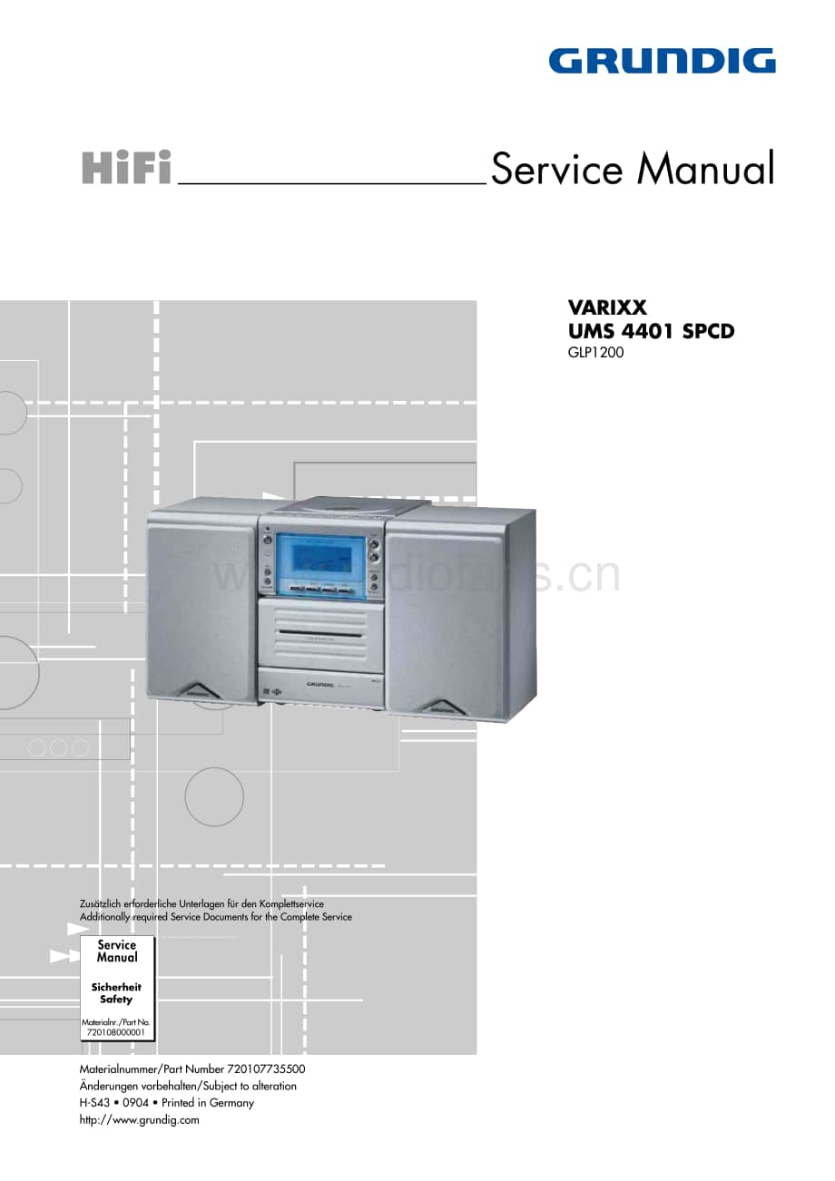 GrundigVARIXUMS4401SPCD 维修电路图、原理图.pdf_第1页