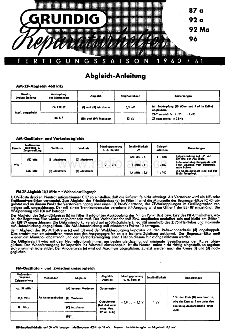 Grundig92A 维修电路图、原理图.pdf_第1页