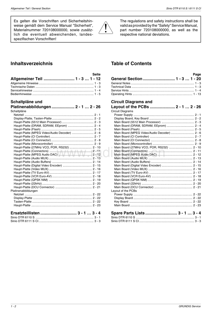 GrundigSinioDTR6110S 维修电路图、原理图.pdf_第2页