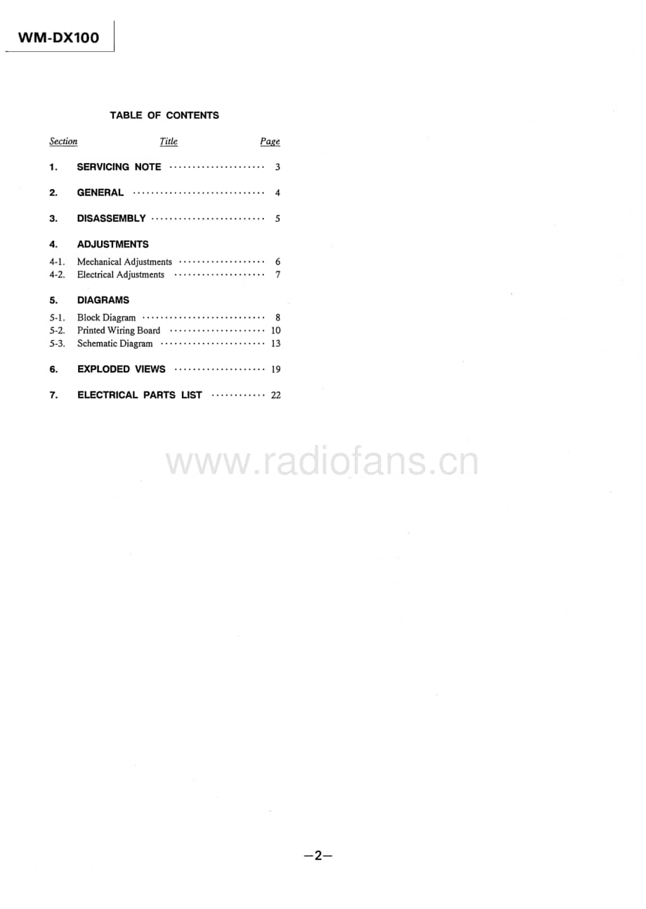 sony_wm-dx100电路图 维修原理图.pdf_第2页