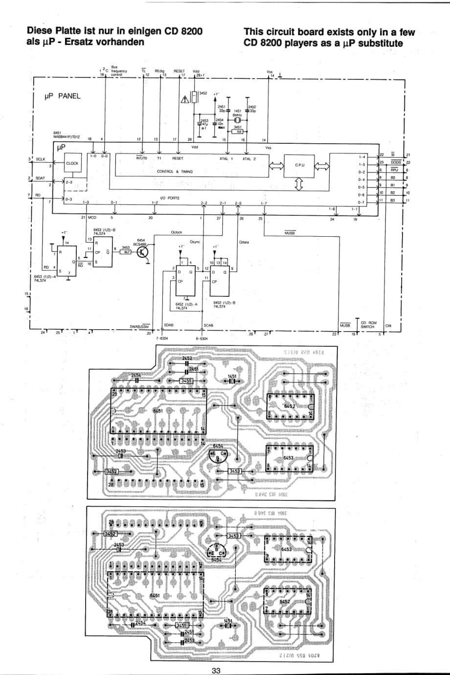 GrundigCD8400 维修电路图、原理图.pdf_第2页