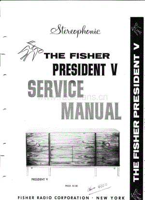 FisherPRESIDENT5ServiceManual 电路原理图.pdf