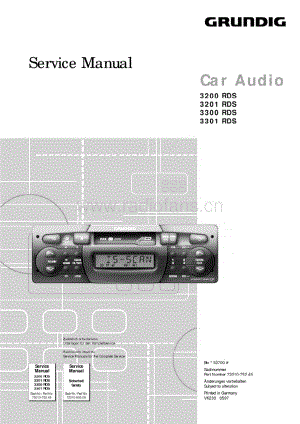 GrundigWKC3201RDS 维修电路图、原理图.pdf