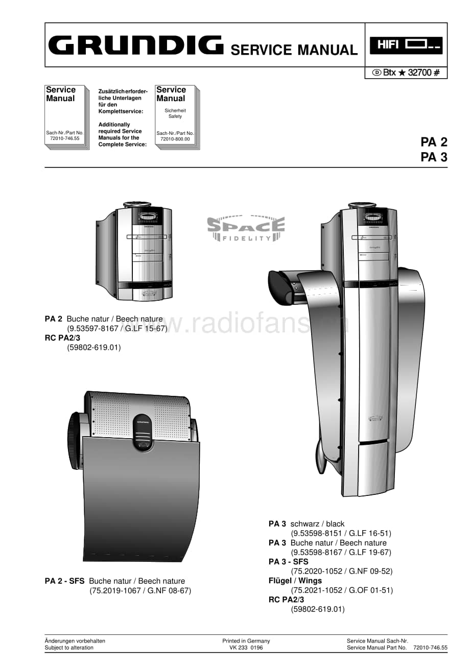 GrundigMV4PA2MV4PA3 维修电路图、原理图.pdf_第1页