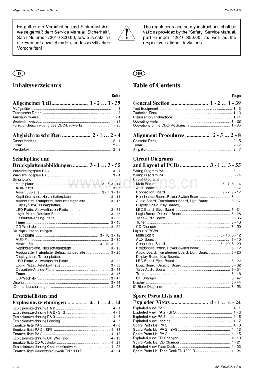 GrundigMV4PA2MV4PA3 维修电路图、原理图.pdf_第2页