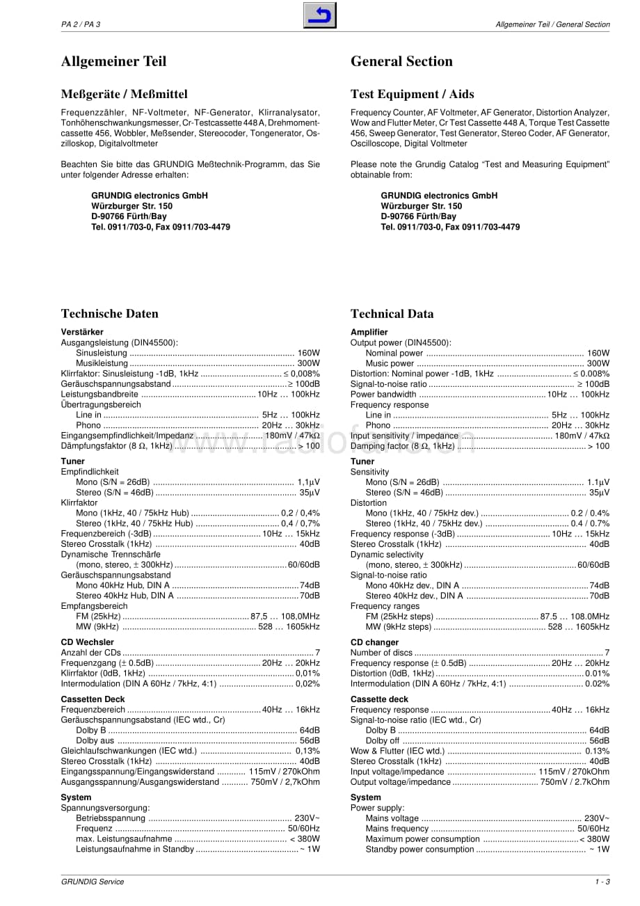 GrundigMV4PA2MV4PA3 维修电路图、原理图.pdf_第3页