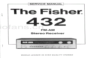 Fisher432ServiceManual 电路原理图.pdf