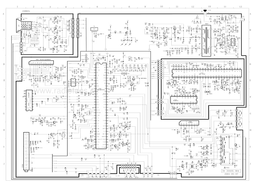 TelefunkenTK1429X维修电路图、原理图.pdf_第3页