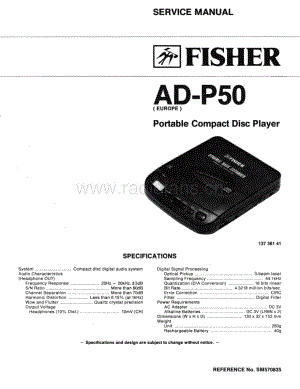 FisherADP50Schematic电路原理图 维修电路图 原理图.pdf