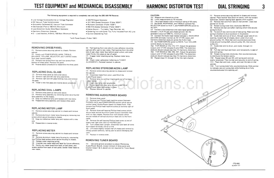 Fisher180ServiceManual 电路原理图.pdf_第3页