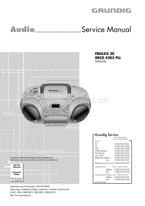 GrundigRRCD4203 维修电路图、原理图.pdf