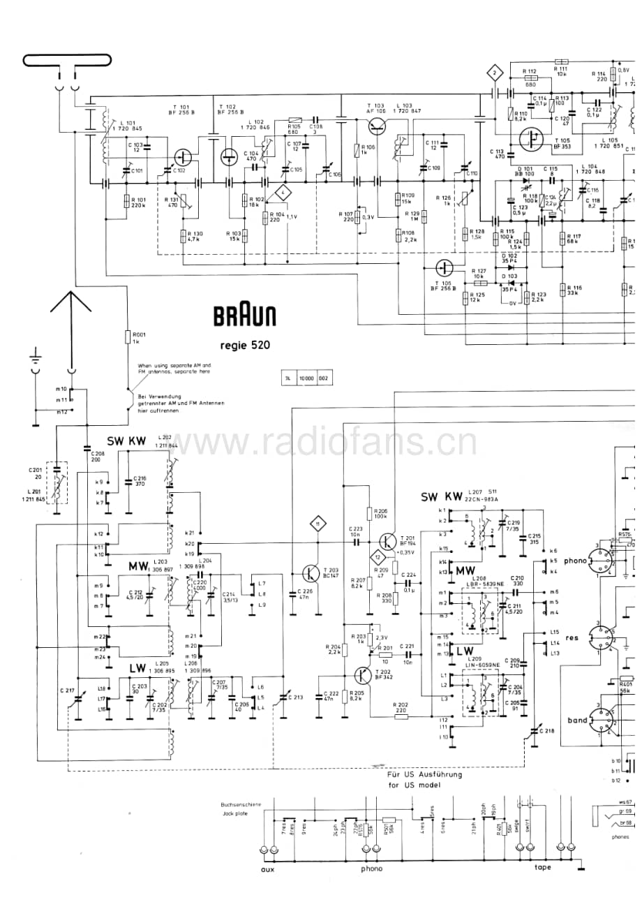 BraunRegie520Schematic电路原理图.pdf_第2页