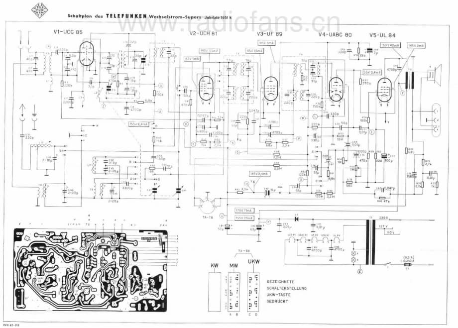 TelefunkenJubilate1651K维修电路图、原理图.pdf_第1页