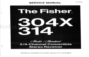 Fisher304XServiceManual 电路原理图.pdf