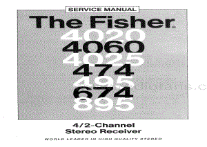 Fisher4060ServiceManual 电路原理图.pdf