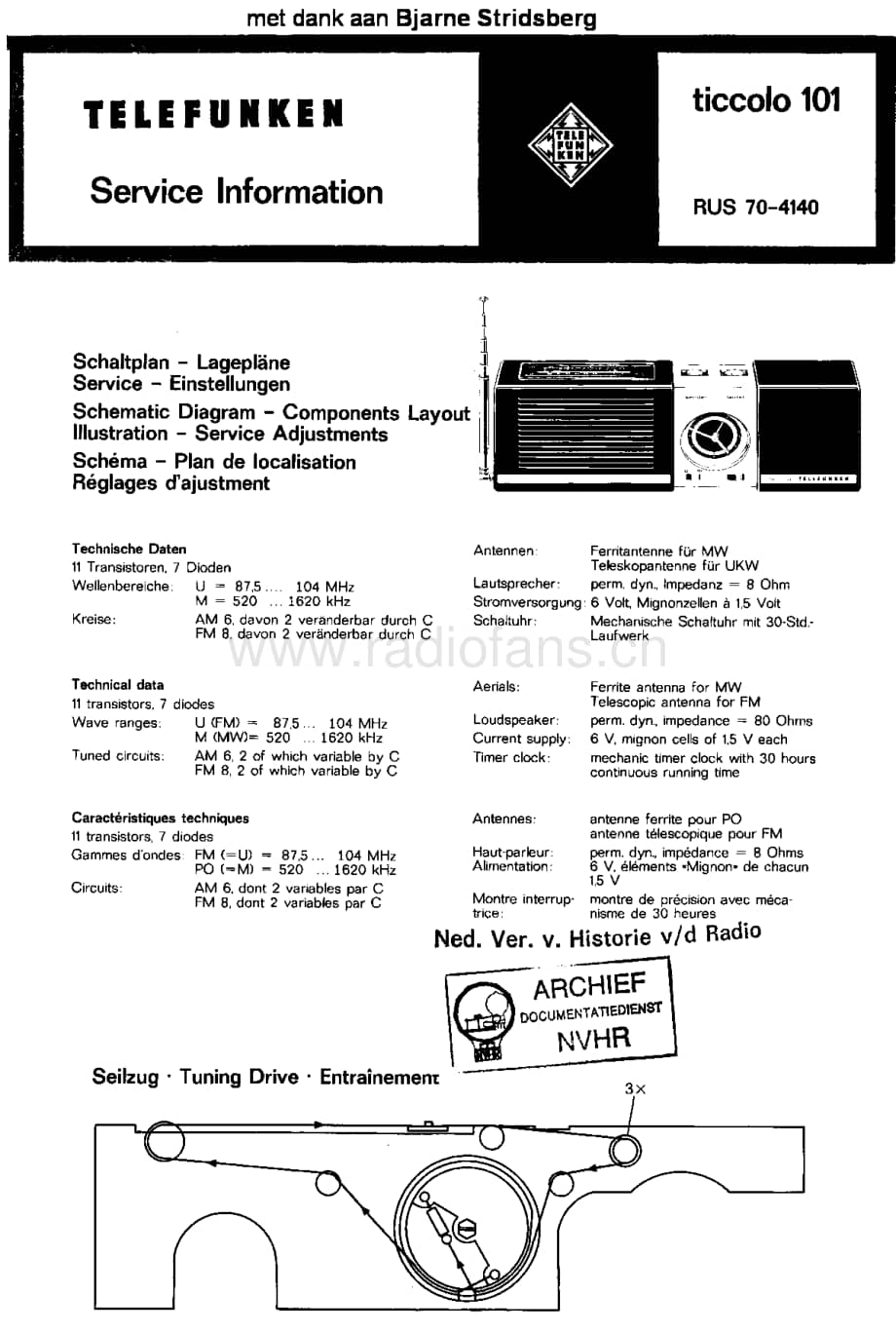 Telefunken_Ticcolo101 维修电路图 原理图.pdf_第1页