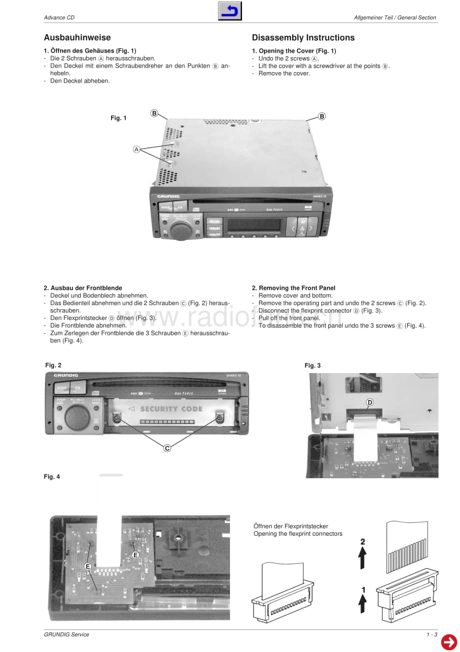 GrundigAdvanceCD 维修电路图、原理图.pdf_第3页