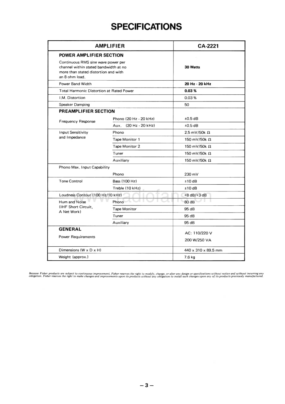 FisherCA2221ServiceManual 电路原理图.pdf_第2页