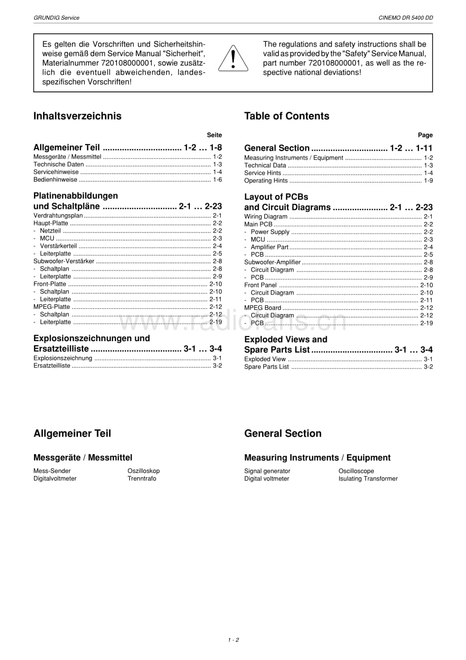 GrundigCinemo_DR5400DD 维修电路图、原理图.pdf_第2页