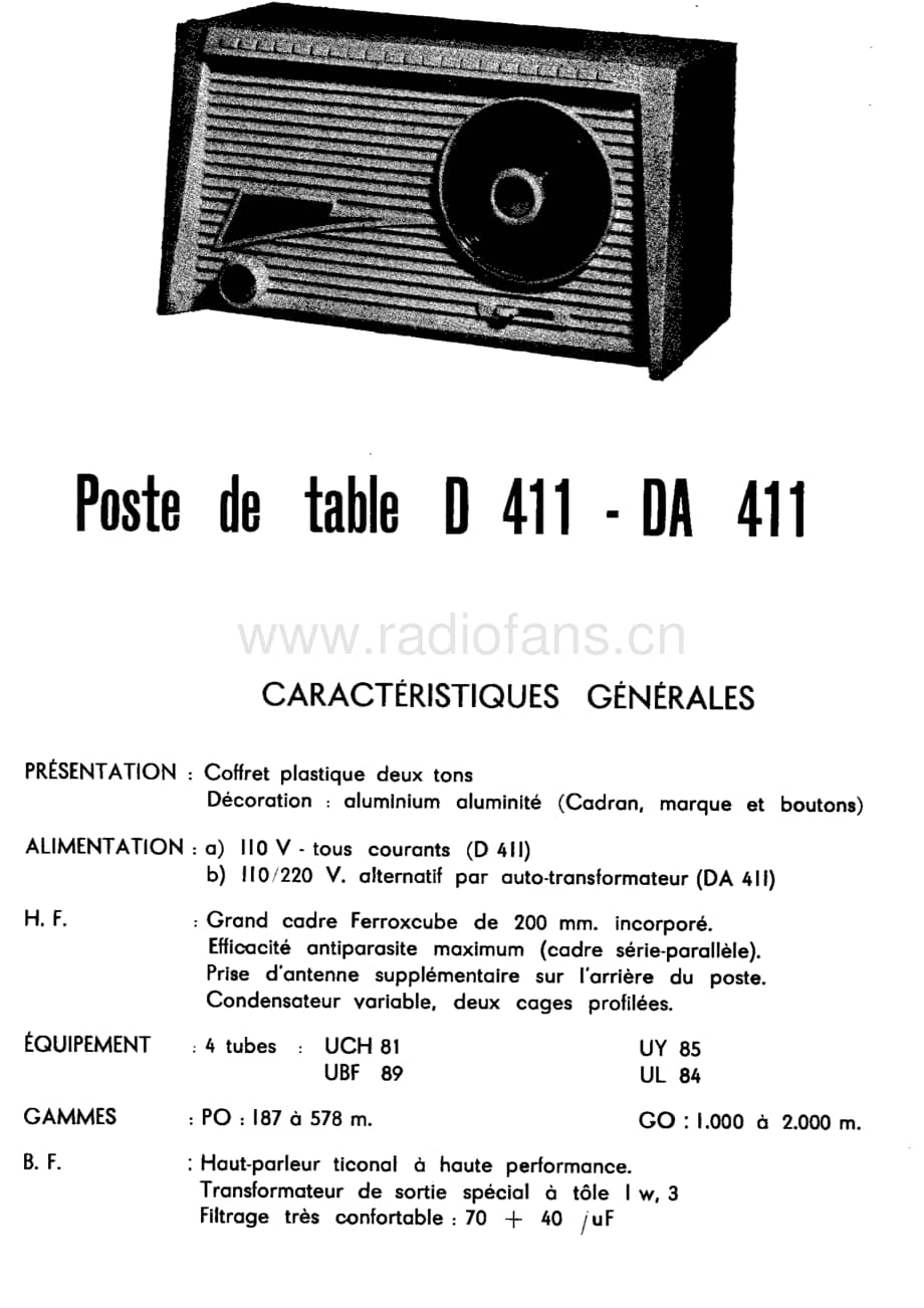 ContinentalEdisonD411 维修电路图 原理图.pdf_第1页