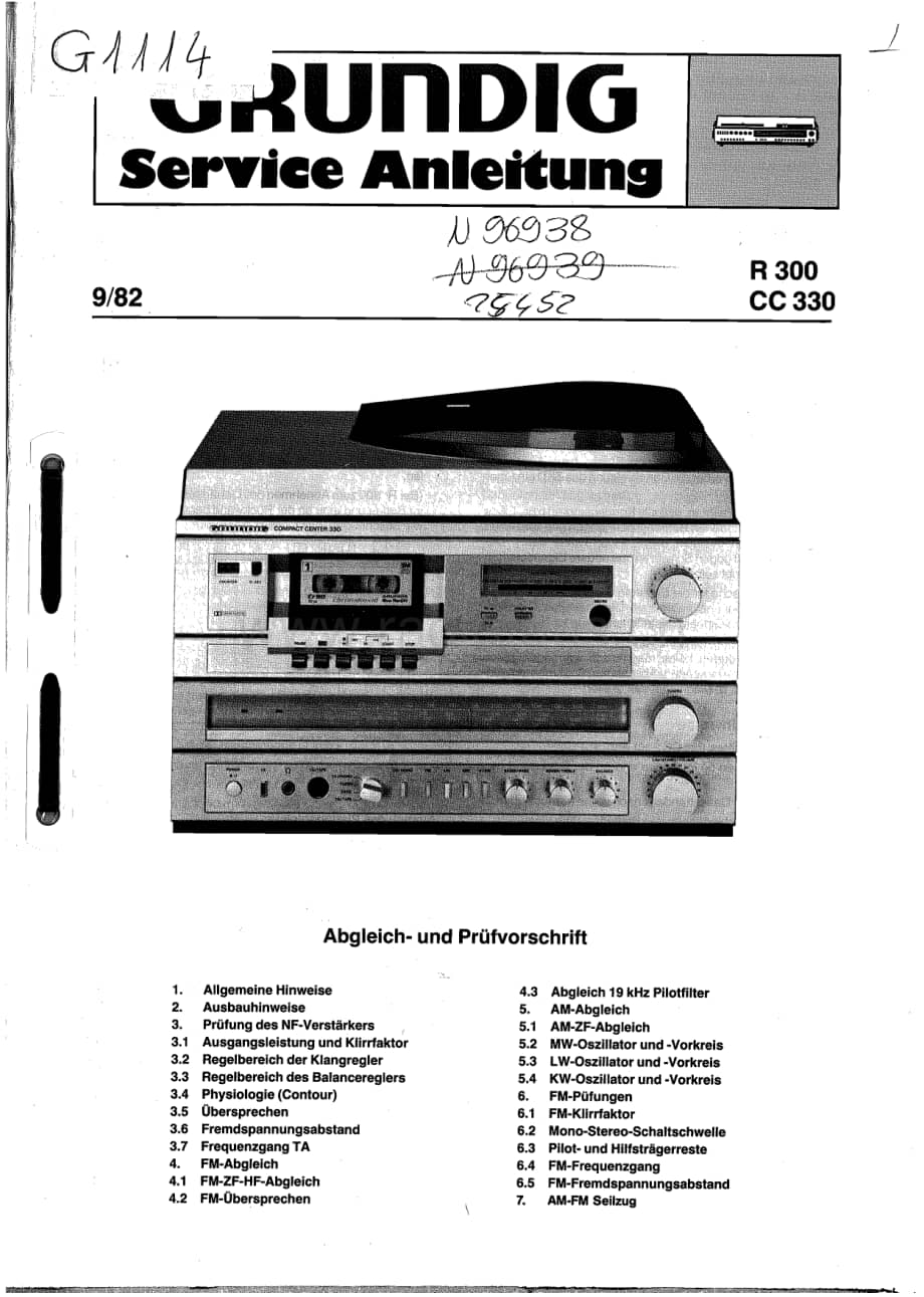 GrundigR300 维修电路图、原理图.pdf_第1页