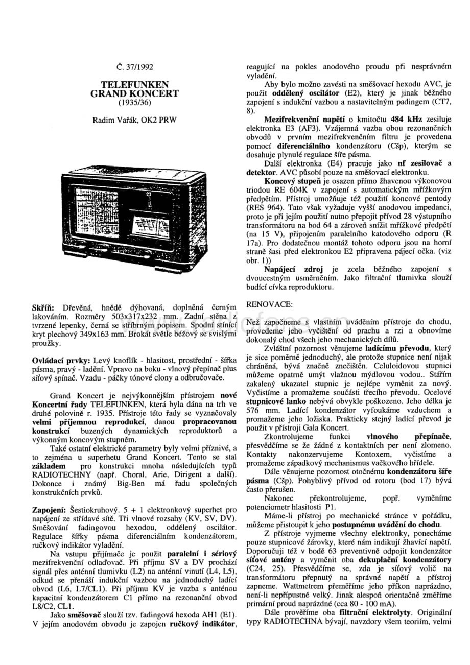 TelefunkenGrandKoncert维修电路图、原理图.pdf_第1页