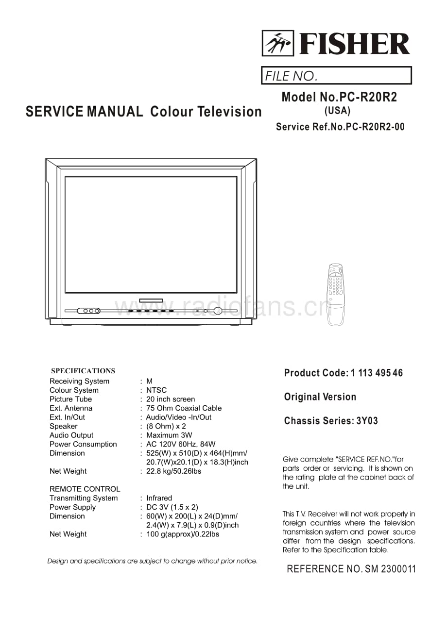 FisherPCR20R2ServiceManual 电路原理图.pdf_第1页