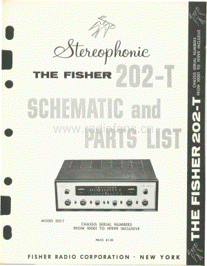 Fisher202TServiceManual2电路原理图 维修电路图 原理图.pdf