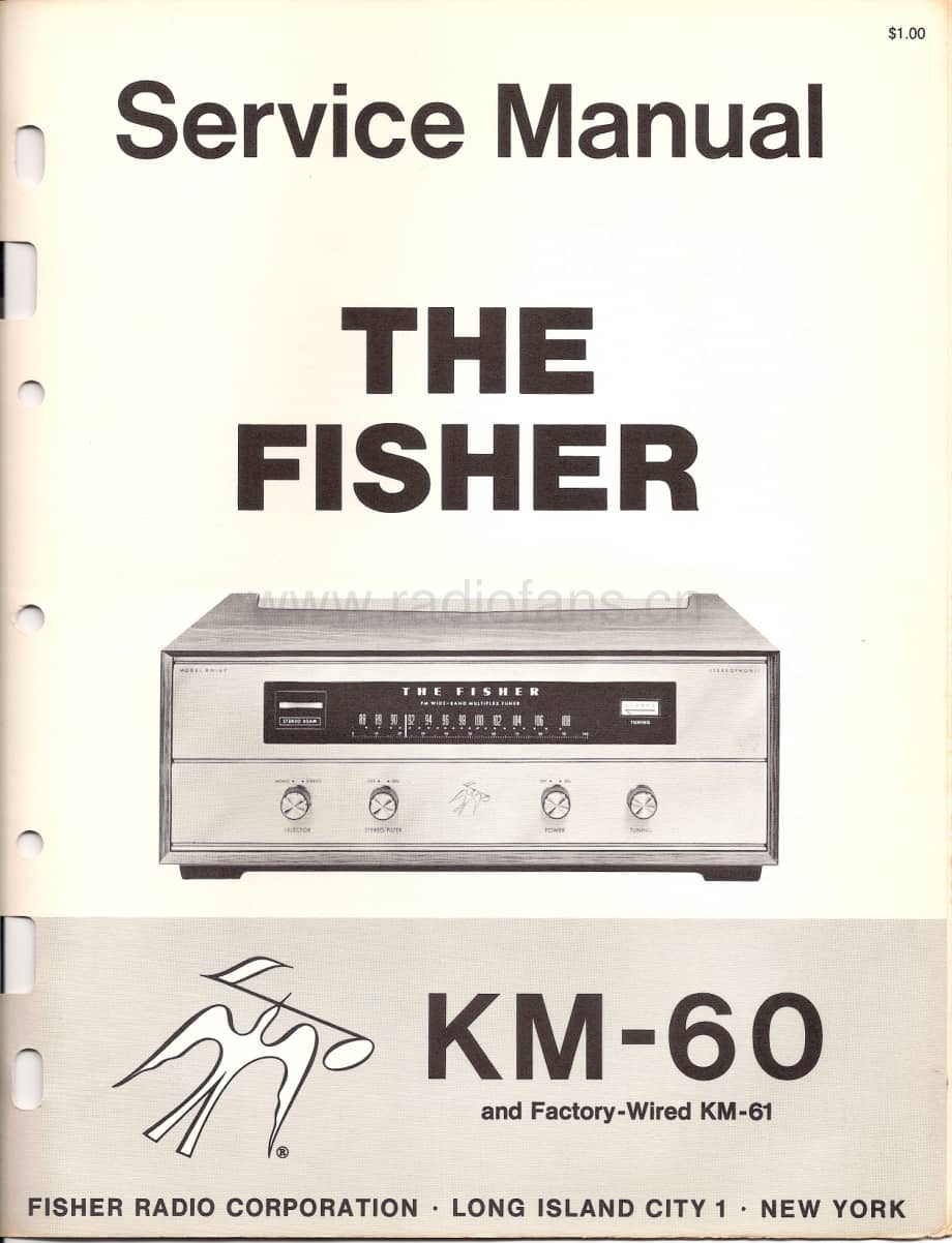 FisherKM60ServiceManual 电路原理图.pdf_第1页