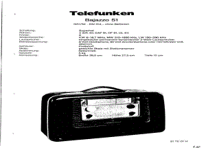TelefunkenBajazzo51维修电路图、原理图.pdf