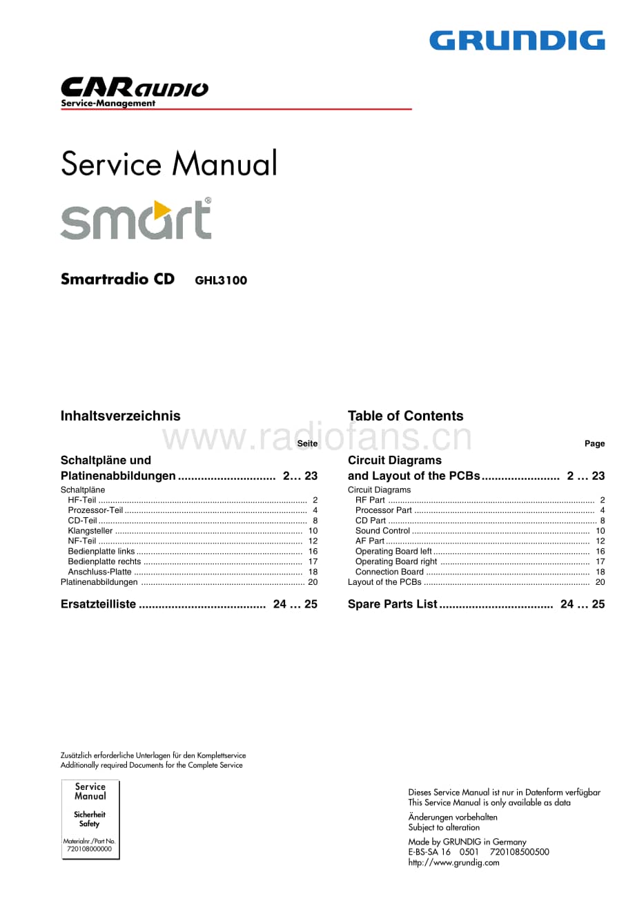 GrundigSmart_RadioCD 维修电路图、原理图.pdf_第1页