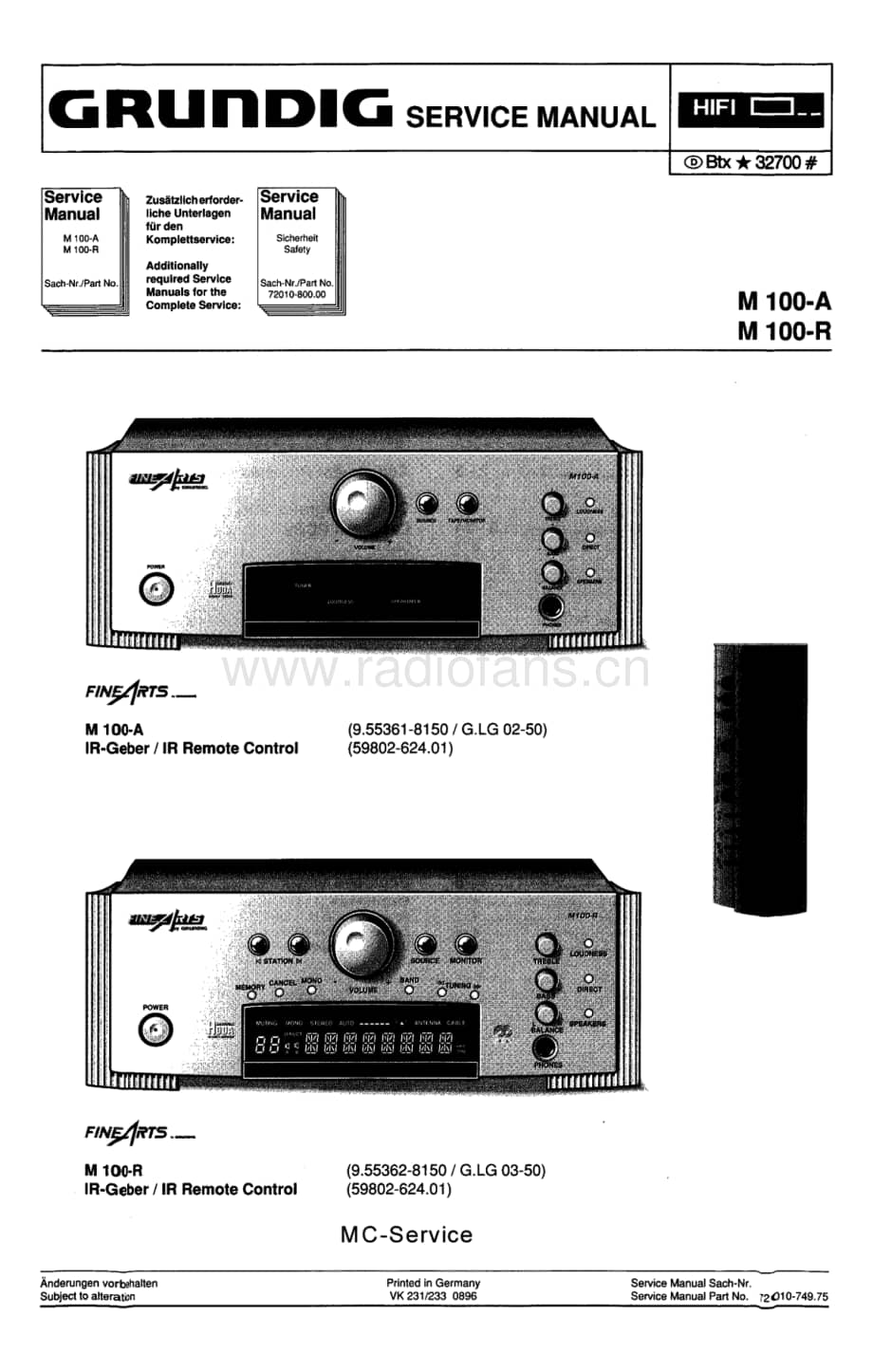 GrundigM100R 维修电路图、原理图.pdf_第1页