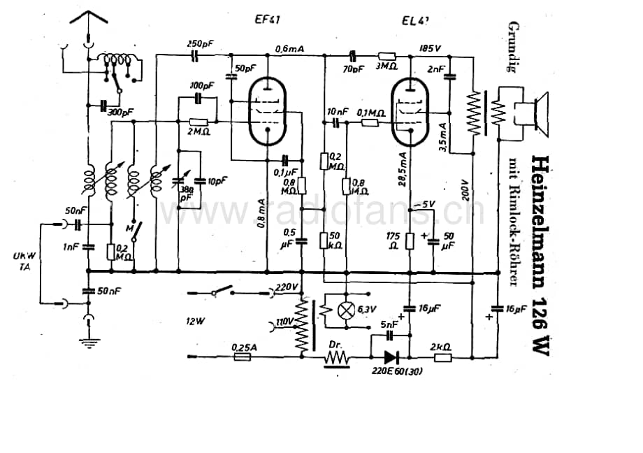 Grundig126W 维修电路图、原理图.pdf_第2页