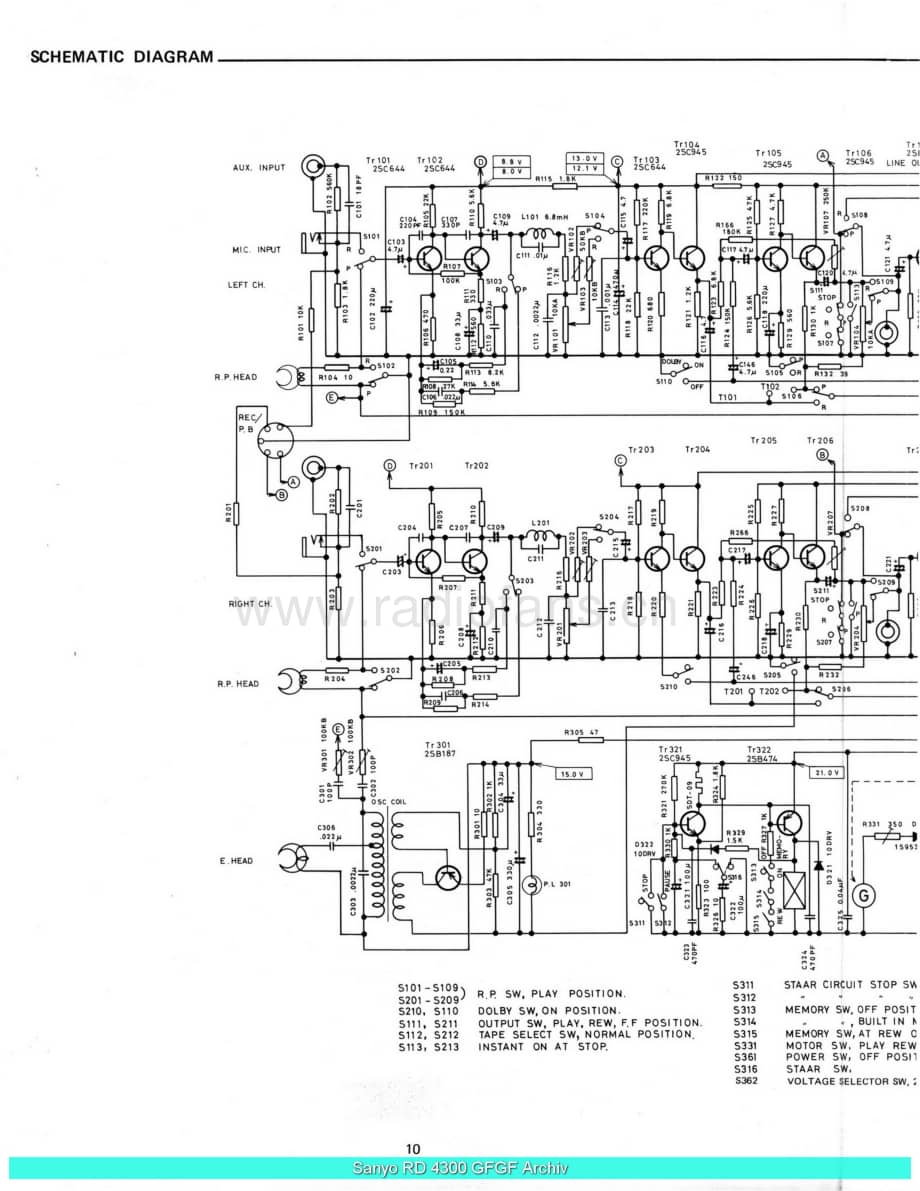 Sanyo_RD4300_sch 电路图 维修原理图.pdf_第2页