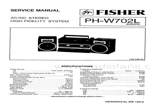 FisherPHW702LServiceManual 电路原理图.pdf