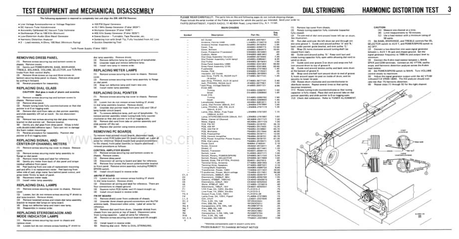 Fisher205ServiceManual 电路原理图.pdf_第3页