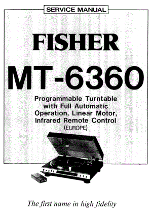 FisherMT6360ServiceManual 电路原理图.pdf