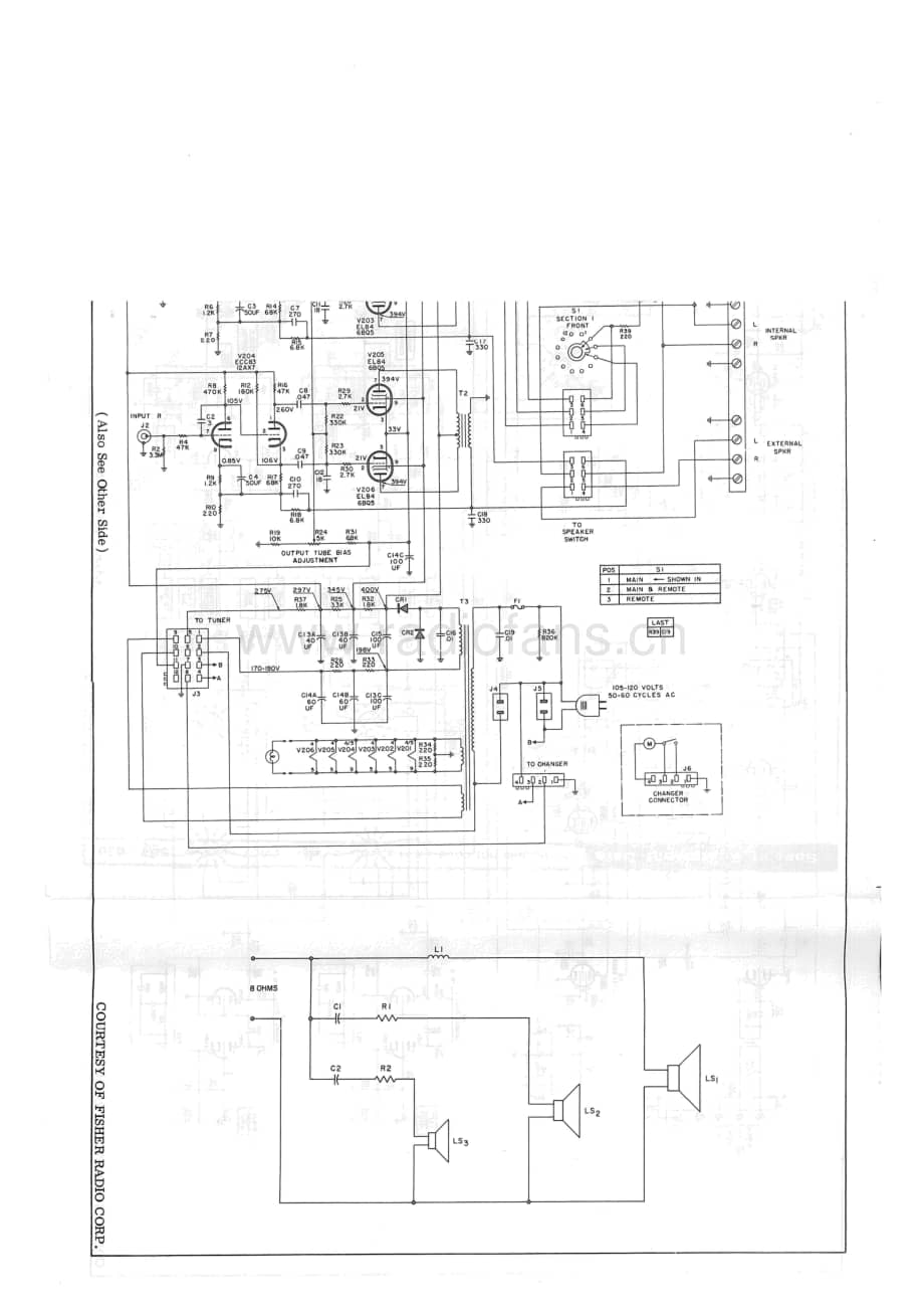 FisherE49electraVIIISchematic电路原理图 维修电路图 原理图.pdf_第2页