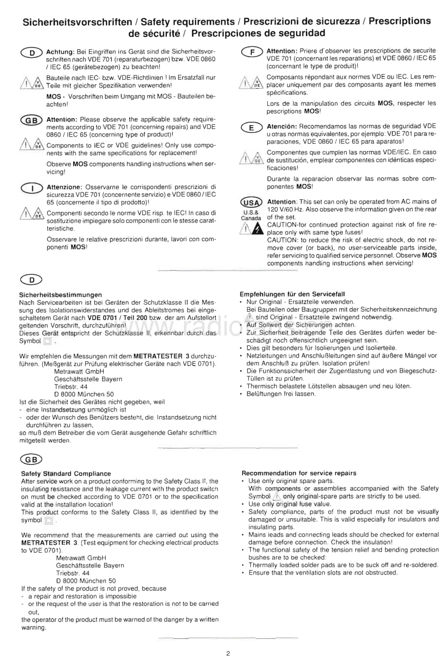 GrundigT301 维修电路图、原理图.pdf_第2页