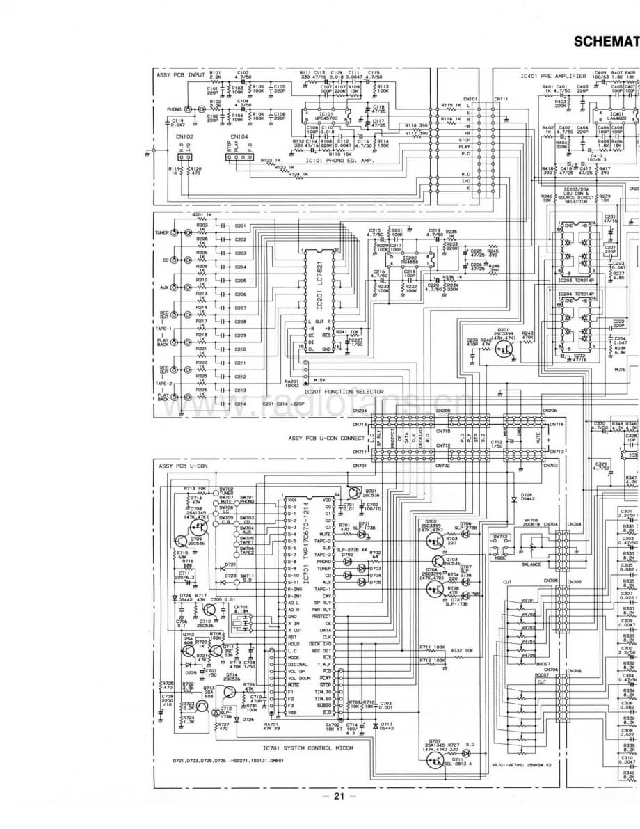 FisherCA9030Schematic电路原理图 维修电路图 原理图.pdf_第2页