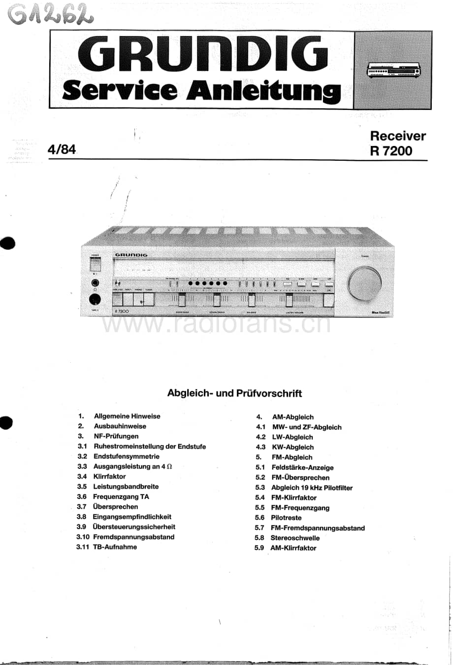 GrundigR7200 维修电路图、原理图.pdf_第1页