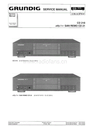 GrundigSanRemoCD21 维修电路图、原理图.pdf