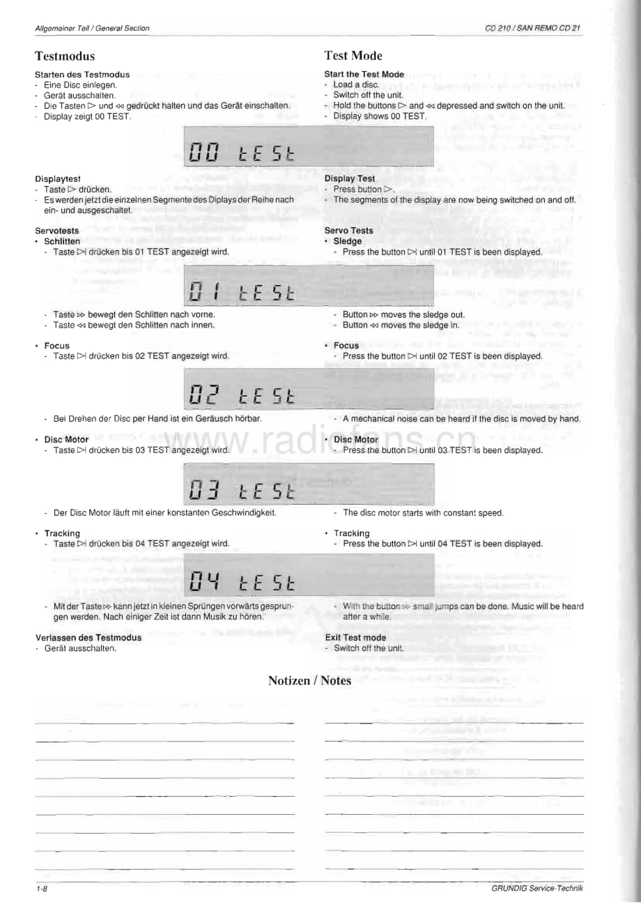 GrundigSanRemoCD21 维修电路图、原理图.pdf_第3页