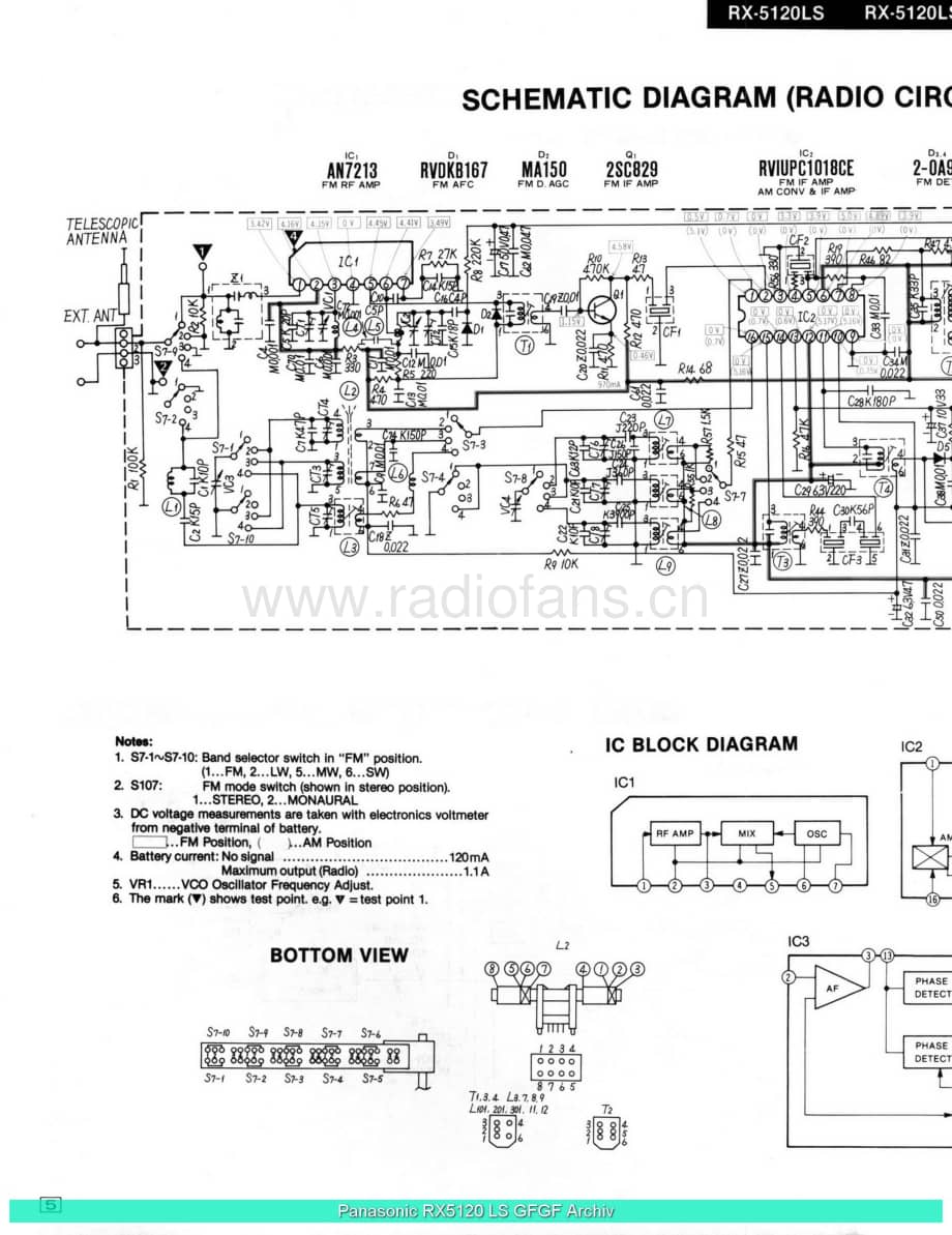 Panasonic_RX-5120LS_sch 电路图 维修原理图.pdf_第2页