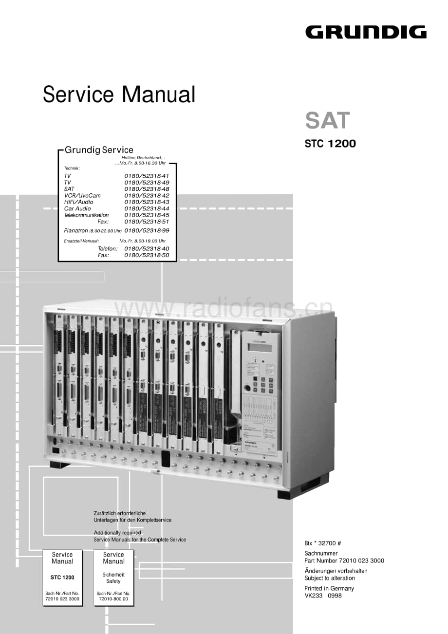 GrundigSATSTC1200 维修电路图、原理图.pdf_第1页