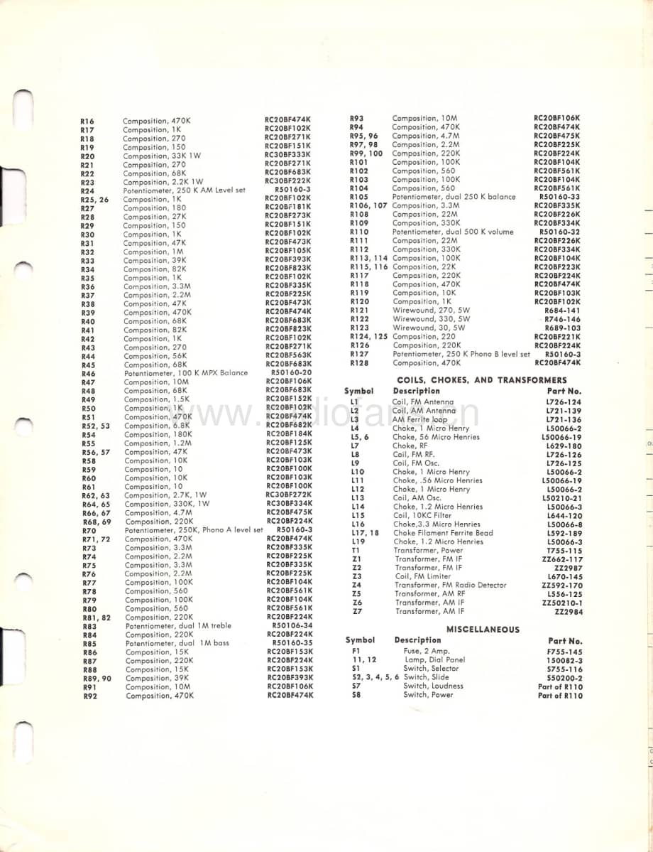 FisherCORONET808ServiceManual 电路原理图.pdf_第3页