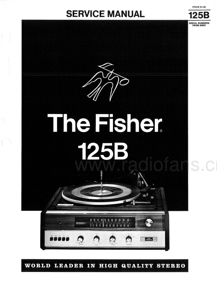 Fisher125BServiceManual 电路原理图.pdf_第1页